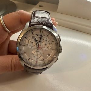 tissot watch barley used good condition